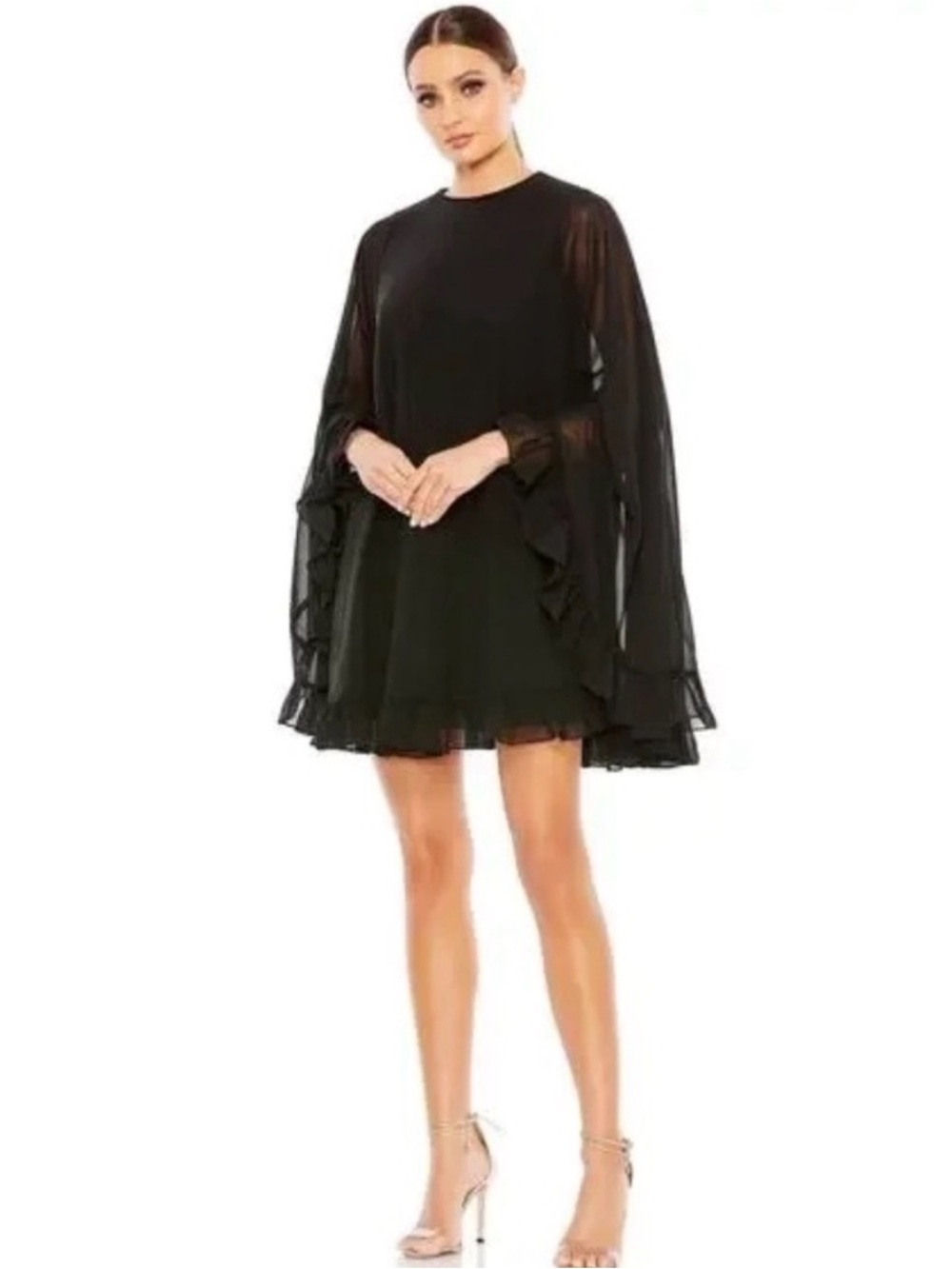 Mac Duggal Black Mini Dress